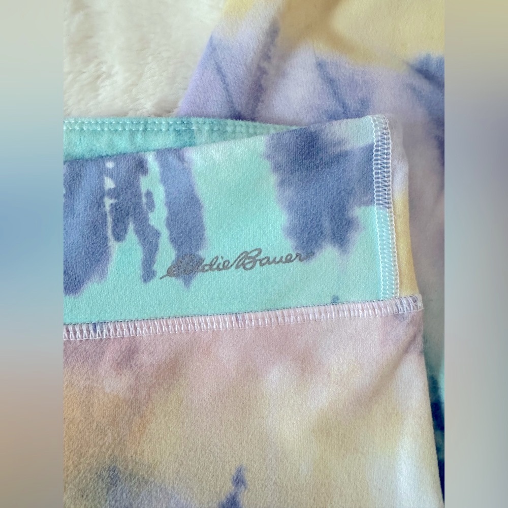 Eddie Bauer Girls Leggings, Tie-Dye, M(10-12)